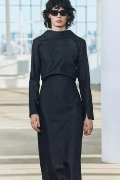 Sale VESTIDO MIDI DENIM ZW COLLECTION Mujer Vestidos