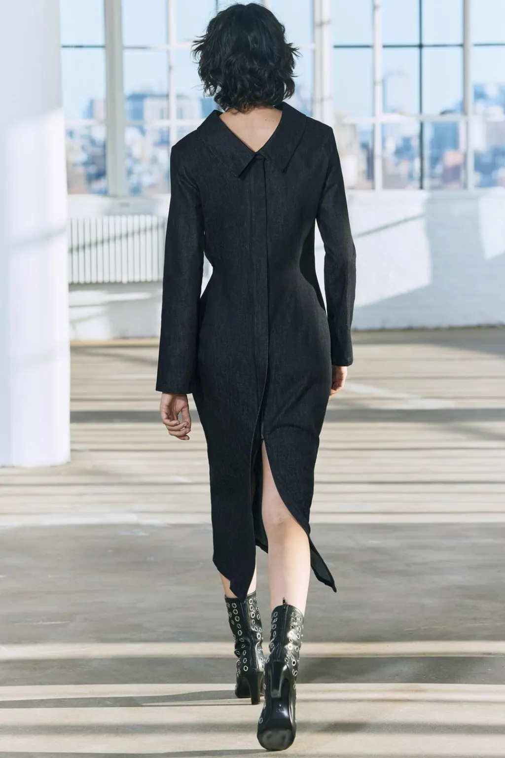 Sale VESTIDO MIDI DENIM ZW COLLECTION Mujer Vestidos