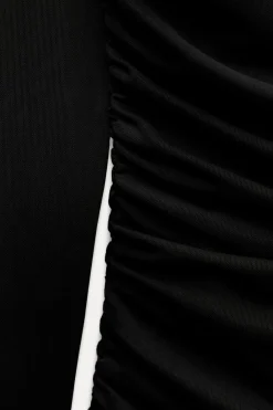 Outlet VESTIDO MIDI DRAPEADO Mujer Vestidos