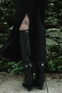 Clearance VESTIDO MIDI DRAPEADO Mujer Vestidos