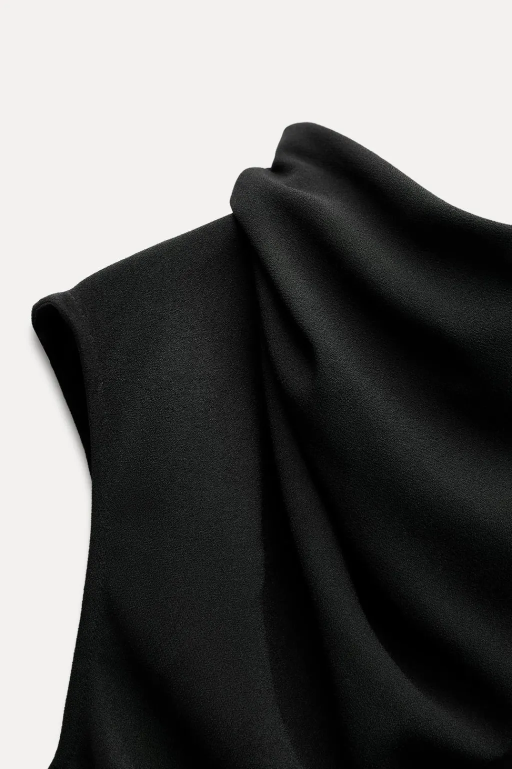 Clearance VESTIDO MIDI DRAPEADO ZW COLLECTION Mujer Vestidos