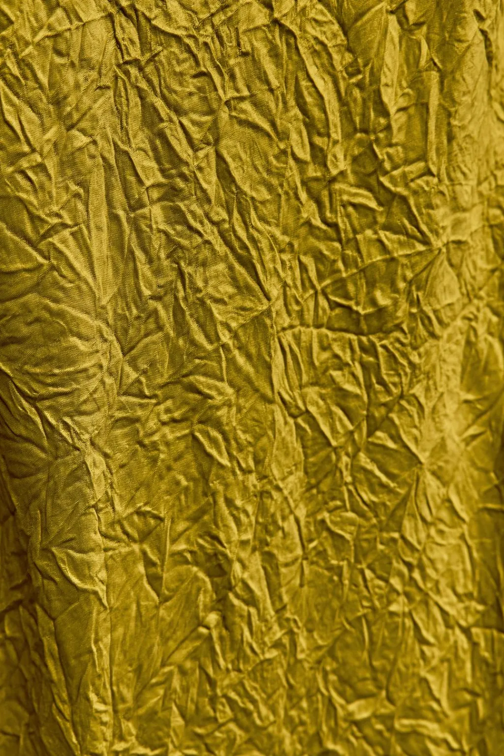 Outlet VESTIDO MIDI EFECTO ARRUGADO Mujer Vestidos