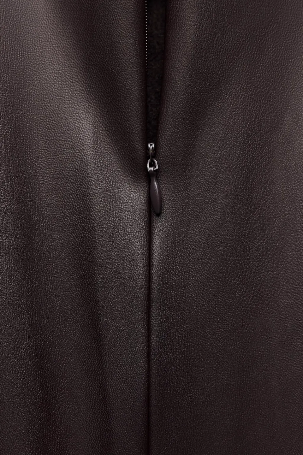 Outlet VESTIDO MIDI EFECTO PIEL Mujer Vestidos