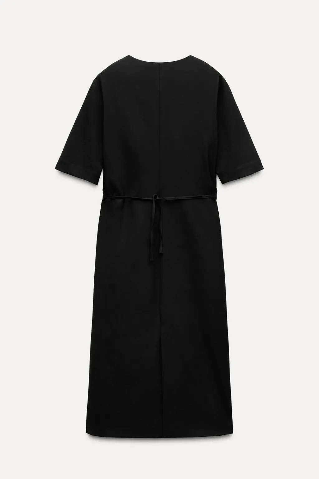 Outlet VESTIDO MIDI ESCOTE PICO ZW COLLECTION Mujer Vestidos