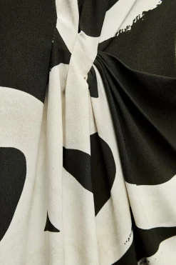 Hot VESTIDO MIDI ESTAMPADO Mujer Vestidos