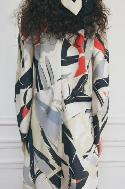 Discount VESTIDO MIDI ESTAMPADO ZW COLLECTION Mujer Vestidos