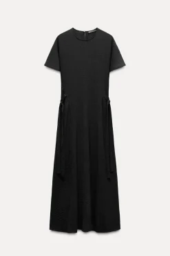 Outlet VESTIDO MIDI FLUIDO Mujer Vestidos