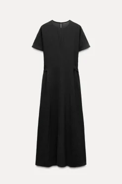 Outlet VESTIDO MIDI FLUIDO Mujer Vestidos