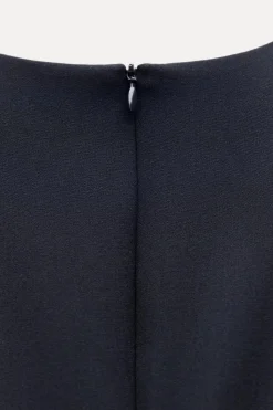 New VESTIDO MIDI GODETS ZW COLLECTION Mujer Vestidos