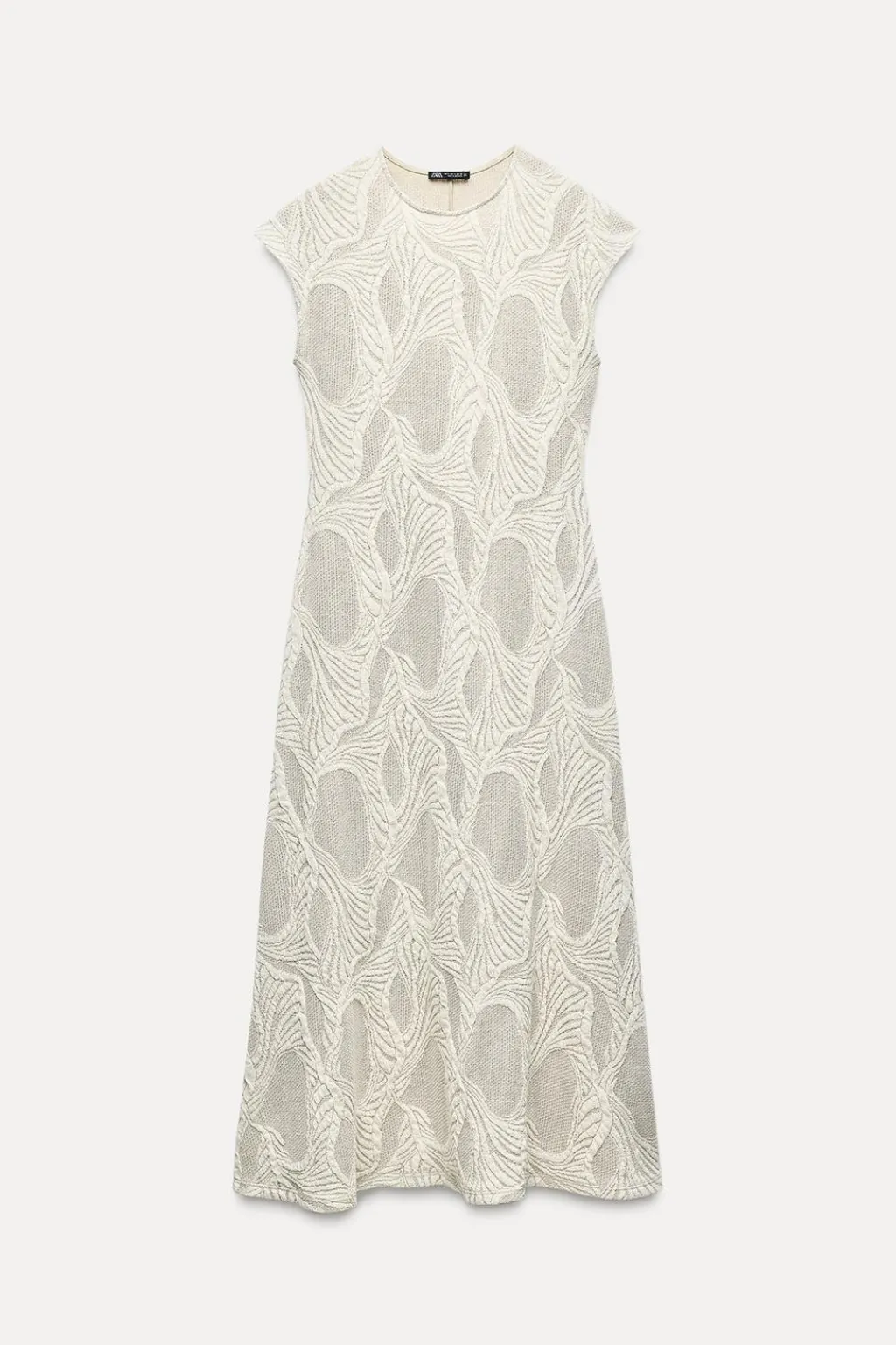 Outlet VESTIDO MIDI JACQUARD Mujer Vestidos