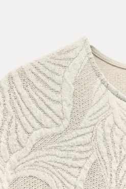 Outlet VESTIDO MIDI JACQUARD Mujer Vestidos