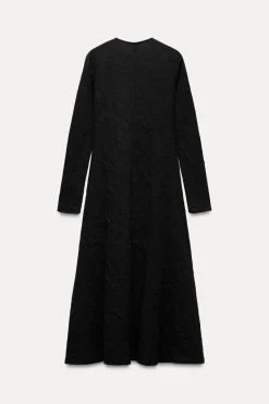 Fashion VESTIDO MIDI JACQUARD Mujer Vestidos