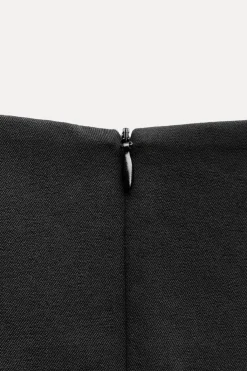 Best VESTIDO MIDI MANGA SISA ZW COLLECTION Mujer Vestidos