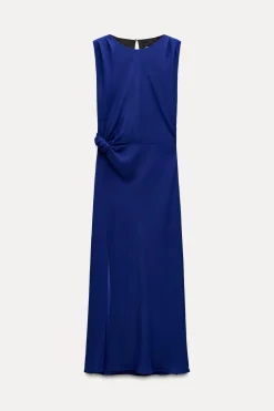 Outlet VESTIDO MIDI NUDO Mujer Vestidos