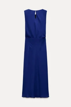 Outlet VESTIDO MIDI NUDO Mujer Vestidos