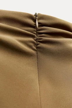 Clearance VESTIDO MIDI NUDO LAZADA Mujer Vestidos