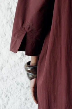 Fashion VESTIDO MIDI PESPUNTES ZW COLLECTION Mujer Vestidos