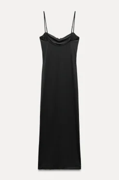 Fashion VESTIDO MIDI POLIAMIDA LAZO Mujer Vestidos