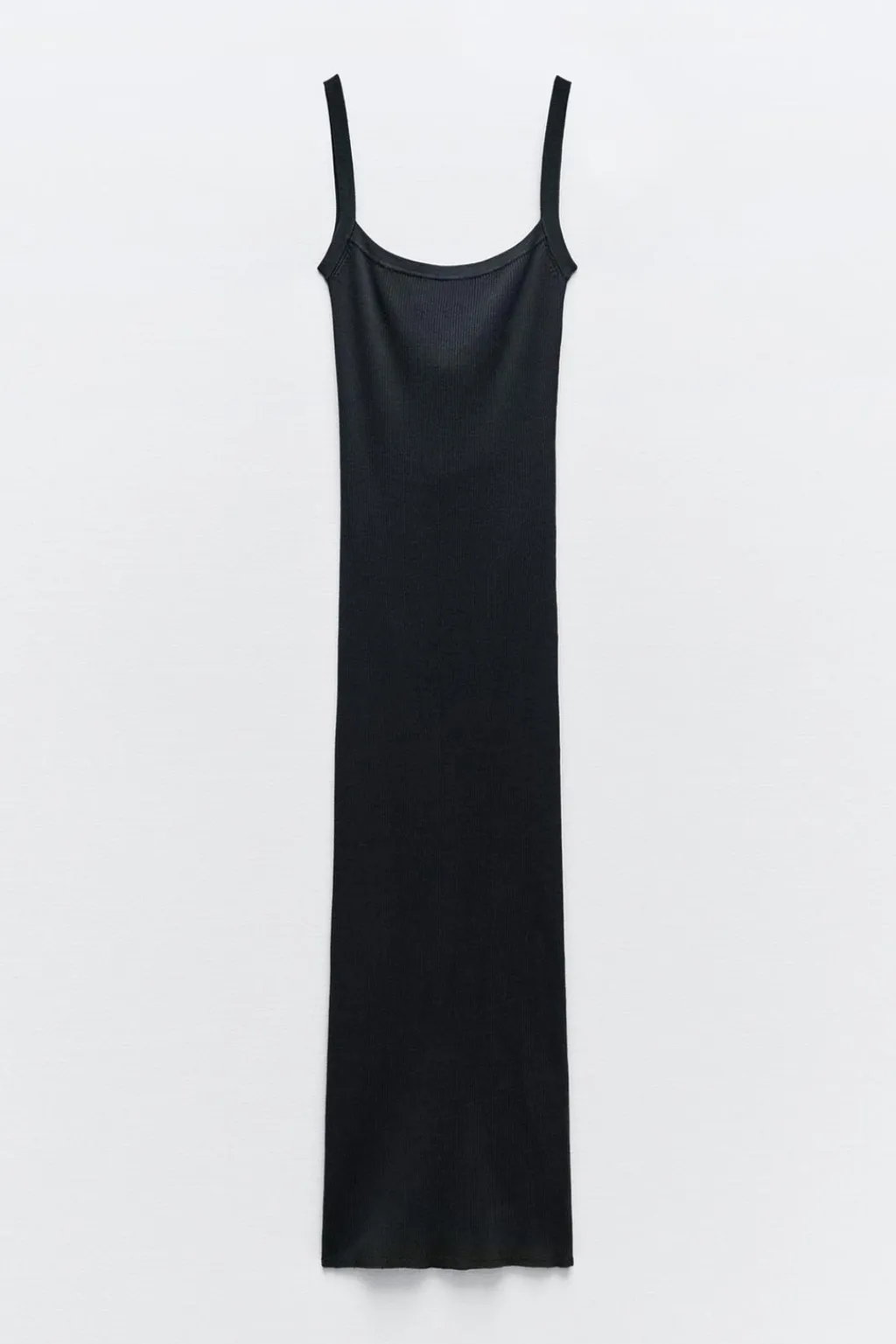 Online VESTIDO MIDI PUNTO ESPALDA DESCUBIERTA Mujer Vestidos|Cárdigan / Jerséis