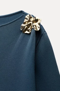 Hot VESTIDO MIDI PUNTO LISO Mujer Vestidos|Cárdigan / Jerséis