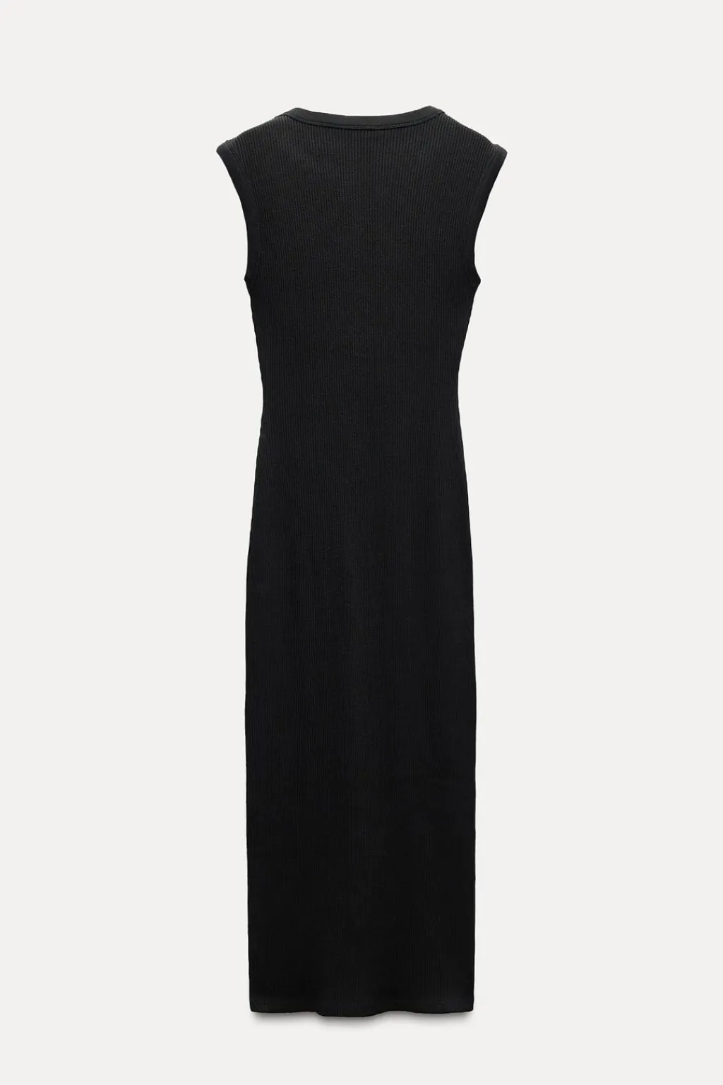 Clearance VESTIDO MIDI RIB BOTONES Mujer Vestidos