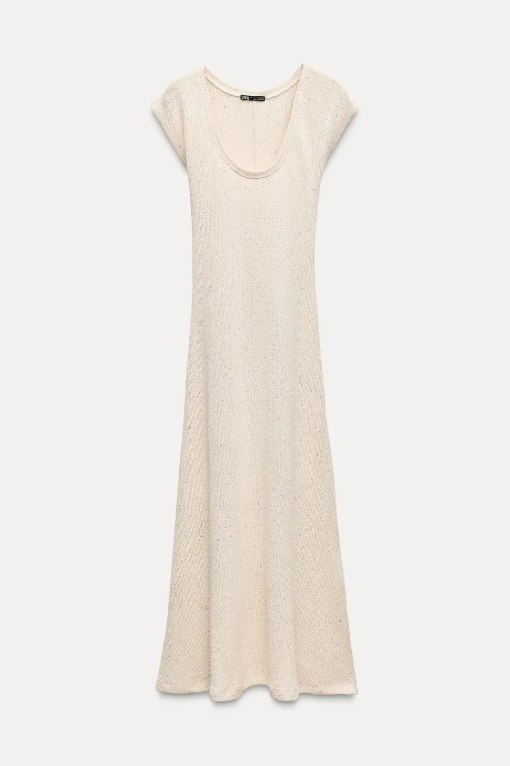 Outlet VESTIDO MIDI RÚSTICO Mujer Vestidos