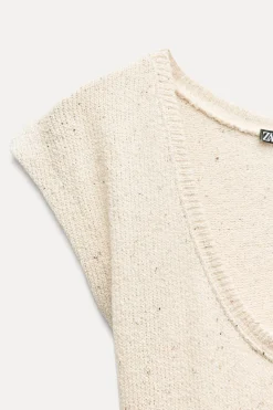 Outlet VESTIDO MIDI RÚSTICO Mujer Vestidos