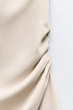 Sale VESTIDO MIDI SATINADO Mujer Vestidos