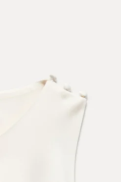 Best VESTIDO MIDI SATINADO ESPALDA DESCUBIERTA Mujer Vestidos