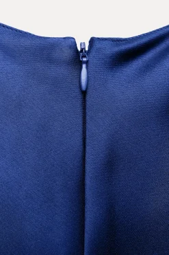 Online VESTIDO MIDI SATINADO ZW COLLECTION Mujer Vestidos