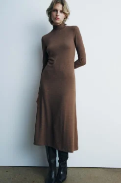 Best VESTIDO MIDI SOFT Mujer Vestidos