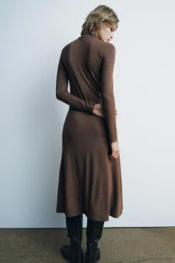 Best VESTIDO MIDI SOFT Mujer Vestidos