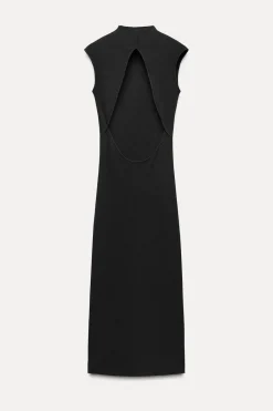 Discount VESTIDO MIDI STRETCH CUT OUT Mujer Vestidos