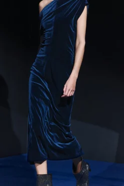 Fashion VESTIDO MIDI TERCIOPELO ZW COLLECTION Mujer Vestidos