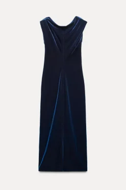 Fashion VESTIDO MIDI TERCIOPELO ZW COLLECTION Mujer Vestidos