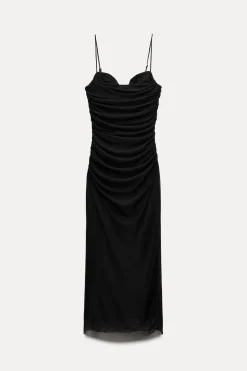 Fashion VESTIDO MIDI TUL Mujer Vestidos