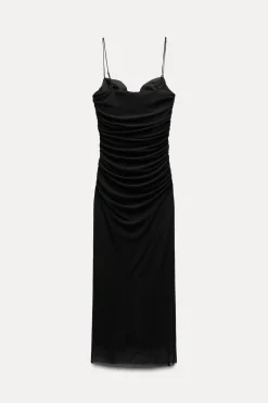 Fashion VESTIDO MIDI TUL Mujer Vestidos