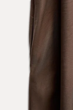 Hot VESTIDO MIDI VOLUMEN Mujer Vestidos