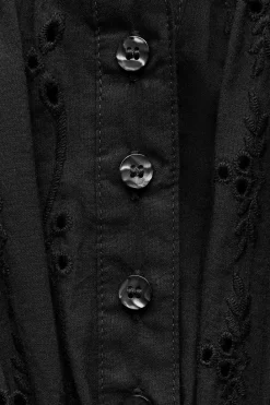 Hot VESTIDO MINI BORDADOS PERFORADOS Mujer Vestidos