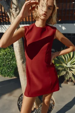 New VESTIDO MINI COSTURAS Mujer Vestidos