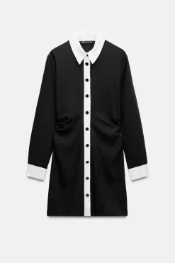 Hot VESTIDO MINI CREPE Mujer Vestidos