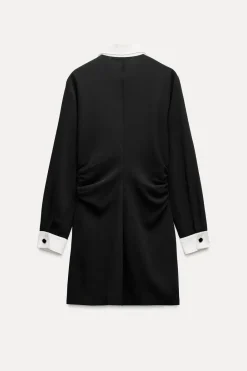 Hot VESTIDO MINI CREPE Mujer Vestidos