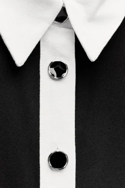 Hot VESTIDO MINI CREPE Mujer Vestidos