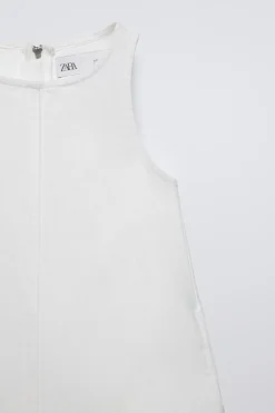 Niños ZARA 6 - 14 Años·Vestidos / Monos<VESTIDO MINI DENIM