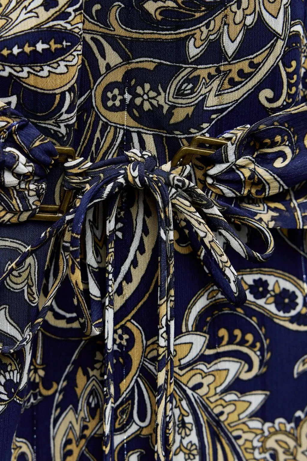 Outlet VESTIDO MINI ESTAMPADO PAISLEY Mujer Vestidos