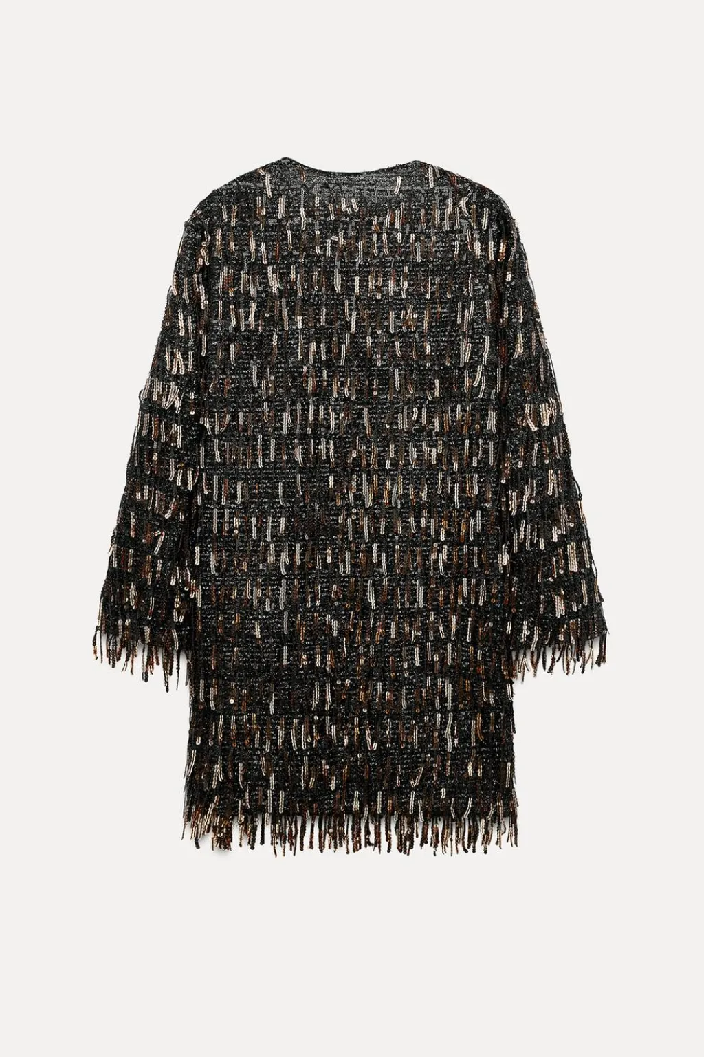 Clearance VESTIDO MINI FLECOS LENTEJUELAS Mujer Vestidos