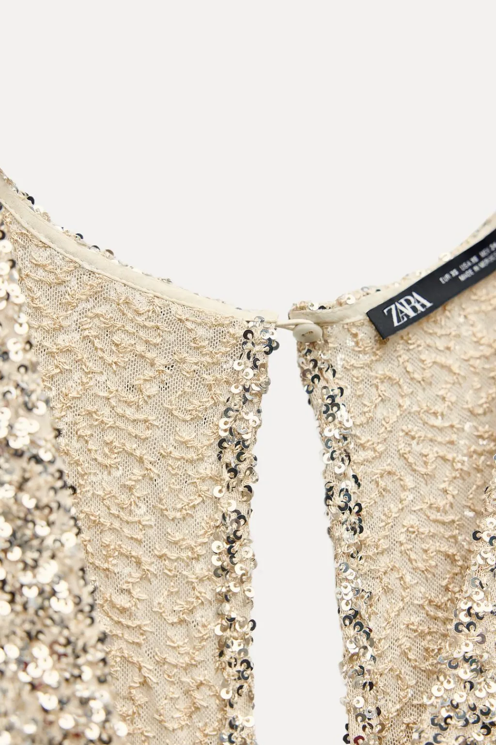 Outlet VESTIDO MINI LENTEJUELAS Mujer Vestidos