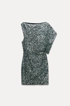 Best VESTIDO MINI LENTEJUELAS Mujer Vestidos