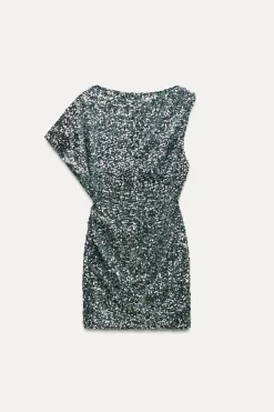 Best VESTIDO MINI LENTEJUELAS Mujer Vestidos