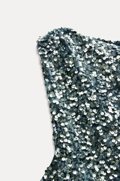 Best VESTIDO MINI LENTEJUELAS Mujer Vestidos